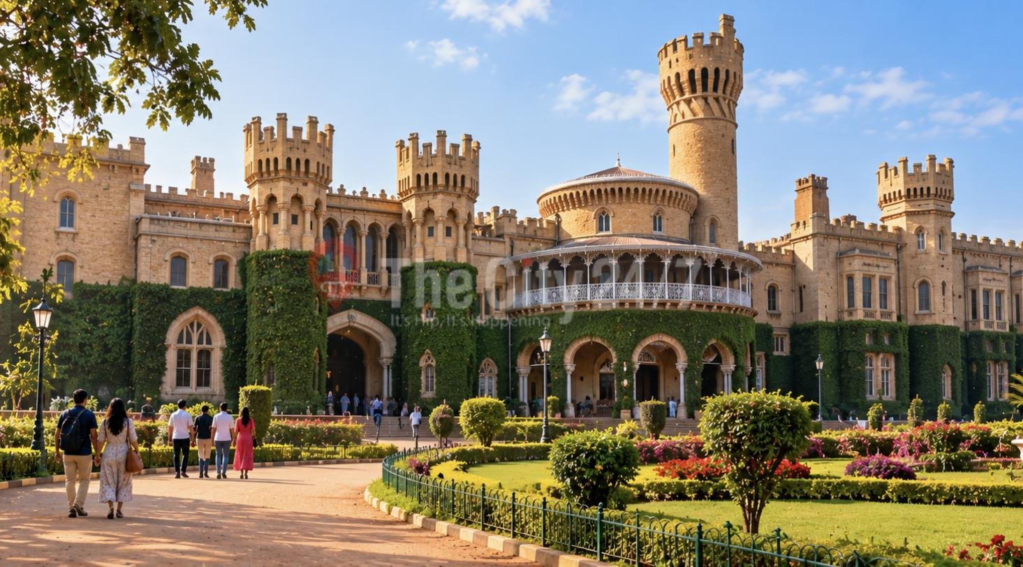 Bangalore Palace and its gardens